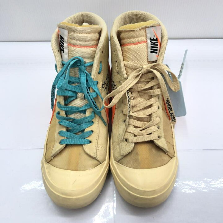 楽天市場】【中古】Off-White×NIKE BLAZER Mid 