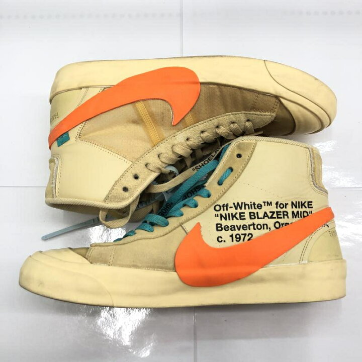 楽天市場】【中古】Off-White×NIKE BLAZER Mid 