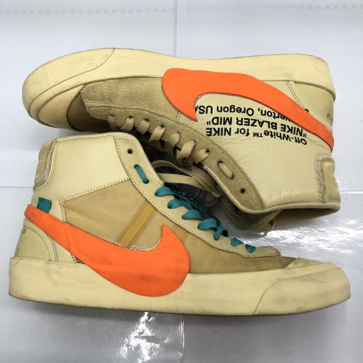 楽天市場】【中古】Off-White×NIKE BLAZER Mid  