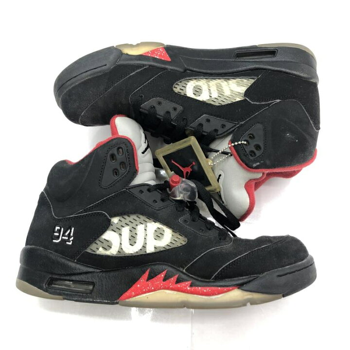 楽天市場】【中古】Supreme×NIKE AIR JORDAN 5 Retro 