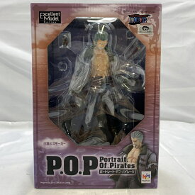 【中古】未開)Megahouse P.O.P 白猟のスモーカー フィギュア ONE PIECE Portrait.Of.Pirates[19]