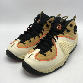 【中古】NIKE Air Penny 2 Wheat Gold and Safety Orange 27.5 DV7229-700[10]