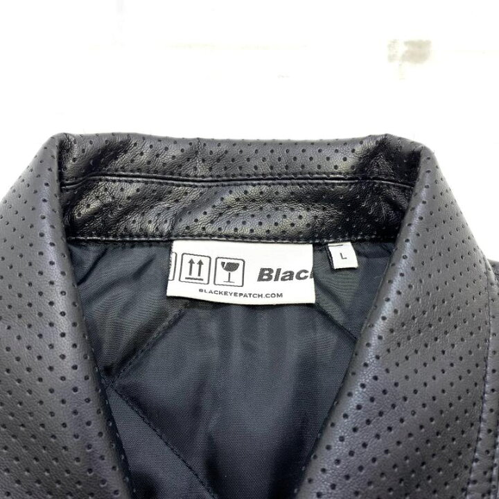 楽天市場】【中古】The Black Eye Patch フェイクレザージャケット L 