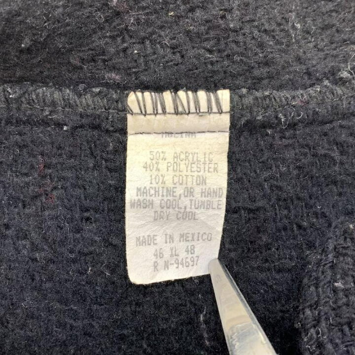 楽天市場】【中古】CHALLENGER メキシカンパーカー XL ブラック  