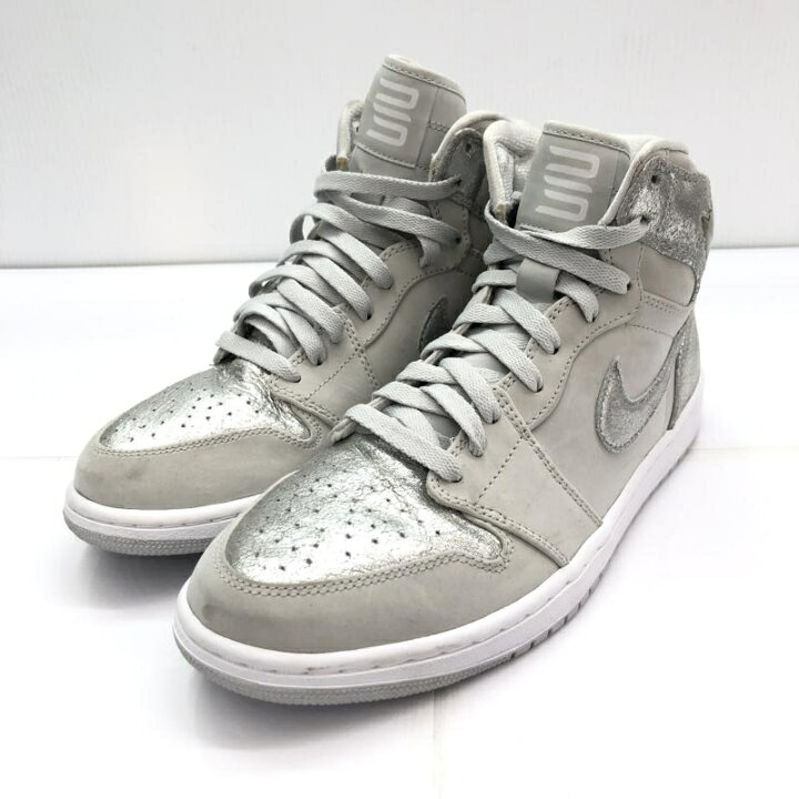 楽天市場】【中古】NIKE AIR JORDAN1 HIGH 25th シルバー 396009-001 