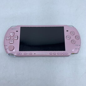 【中古】本体）バッテリー無)SONY PSP-3000ZP ブロッサムピンク ゲーム機本体 ソニー PlayStation Portable[19]