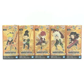 【中古】バンプレスト ワールドコレクタブルフィギュア NARUTO-ナルト- NARUTOP99 vol.1 全5種セット[10]