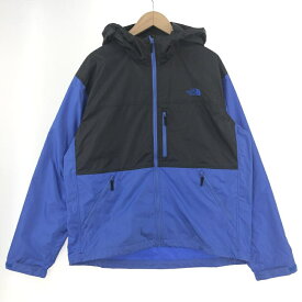 【中古】THE NORTH FACE ソウルフルジャケット マウンテンジャケット M NP22432R ブラック ブルー ザ ノースフェイス[10]