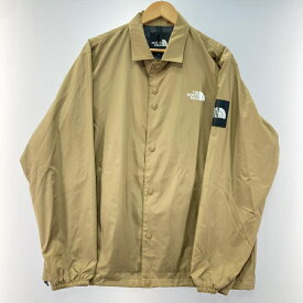 【中古】THE NORTH FACE ザ コーチジャケット XL ブラウン NP72130 ノースフェイス[19]