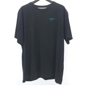 【中古】OFF-WHITE　19SS　Tシャツ　OMAA038F18185005　M　オフホワイト[66]