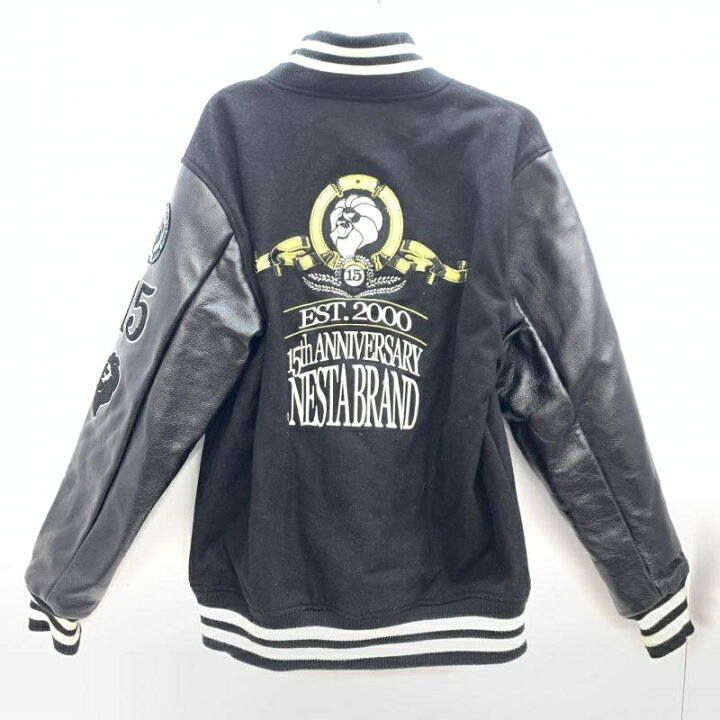 楽天市場】【中古】NESTA BRAND レザースタジャン L J1434F ネスタ  