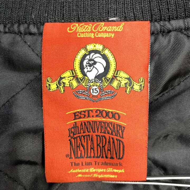 楽天市場】【中古】NESTA BRAND レザースタジャン L J1434F ネスタ 