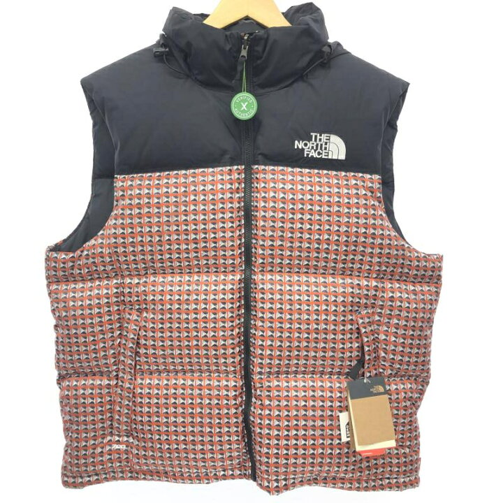 楽天市場】【中古】Supreme×THE NORTH FACE Studded Nuptse Vest XL 