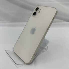 【中古】【rakuten】Apple iPhone 12 128GB ホワイト SIM解 A2402 MGHV3J/A スマートフォン[19]