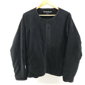 【中古】SASQUATCH fabrix 16AW Ultra Suede No Neck JKT ブラック M 16AW-JKL-002　サスクワァッチファブリックス[24]