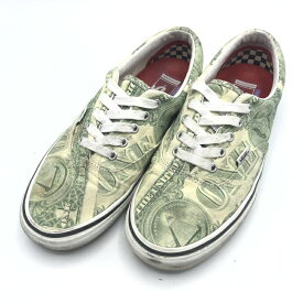 【中古】Supreme × Vans Doller Era Green 27cm シュプリーム バンズ[10]