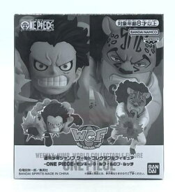 【中古】[未開封] バンダイ モンキー・D・ルフィ＆ロブ・ルッチ ワールドコレクタブルフィギュア ONE PIECE[92]