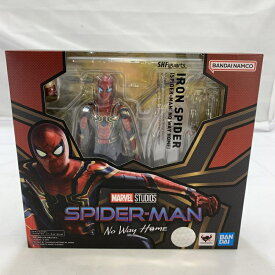 【中古】開封/色移り)BANDAI S.H.Figuarts アイアン・スパイダー フィギュア スパイダーマン MARVEL[19]