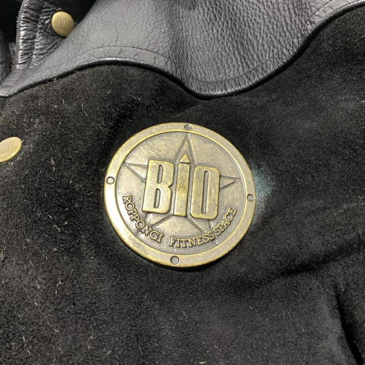 楽天市場】【中古】80s 六本木BIO レザースタジャン サイズM ROPPONGI 