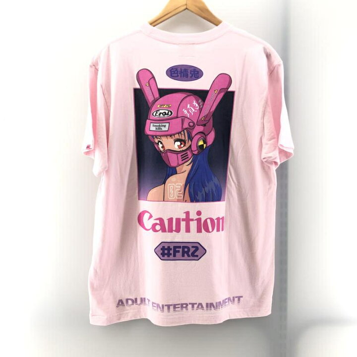 楽天市場】【中古】#FR2 バイカーガール 梅 両面プリント S/S Tee  