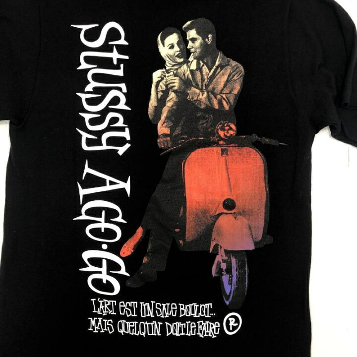 楽天市場】【中古】STUSSY ローマの休日 Tシャツ サイズS ブラック  