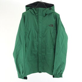 【中古】THE NORTH FACE SCOOP JACKET サイズM グリーン ザノースフェイス[17]