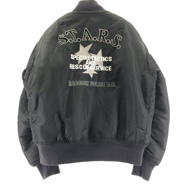 楽天市場】【中古】HOUSTON BIOHAZARD 10周年記念 S.T.A.R.S MA-1 