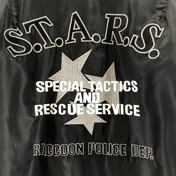 楽天市場】【中古】HOUSTON BIOHAZARD 10周年記念 S.T.A.R.S MA-1 