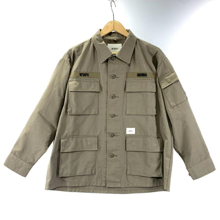 楽天市場】【中古】WTAPS 19AW JUNGLE LS SHIRT サイズ1 ダブル  