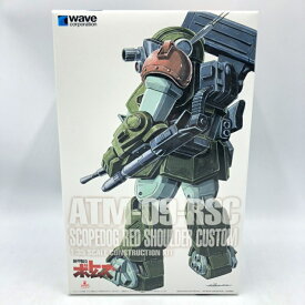 【中古】キャラプ）ウェーブ　1/35 スコープドッグ レッドショルダーカスタム [PS版　開封品、未組立[70]