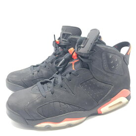 【中古】NIKE AIR JORDAN 6 RETRO INFRARED BLACK (2014) 28cm 384664-023　ナイキ[17]