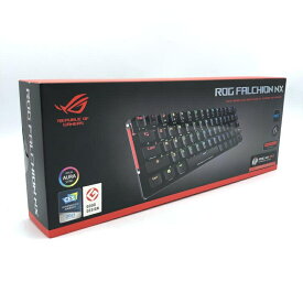 【中古】2021/ASUS/ゲーミングキーボード ROG Falchion NX [Black][6]