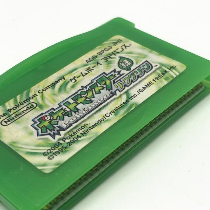 楽天市場】【中古】任天堂 ポケットモンスター リーフグリーン 