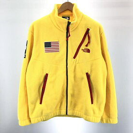 【中古】Supreme×THE NORTH FACE 17SS Trans Antarctica Fleece Jacket Lサイズ フリースジャケット[91]