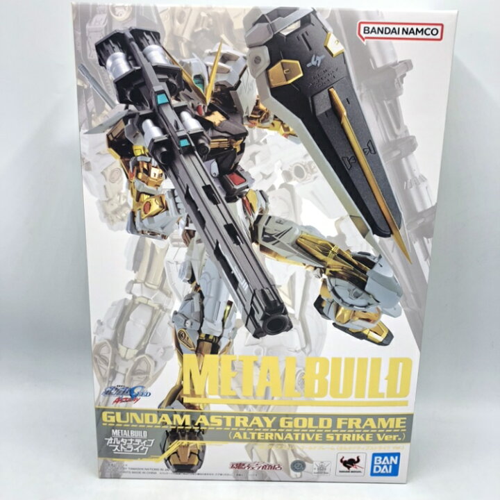 楽天市場】【中古】バンダイ METAL BUILD ガンダムアストレイ ゴールド 