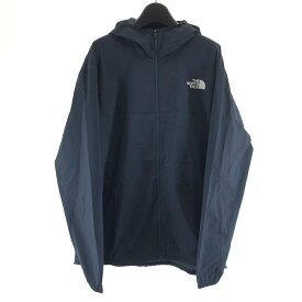 【中古】THE NORTH FACE エニータイムウィンドフーディ サイズXL ブラック NP72385 ザノースフェイス[17]