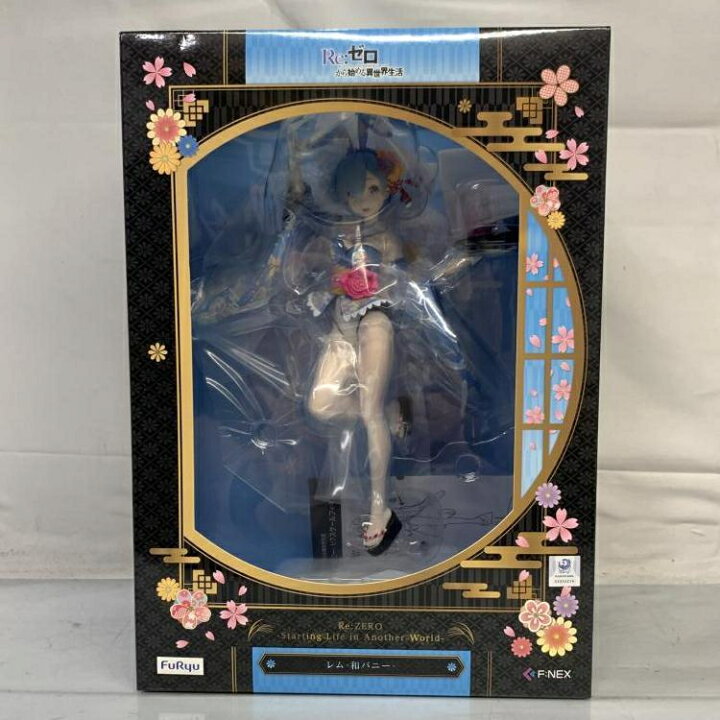 楽天市場】【中古】開封)フリュー レム 和バニー 1/7 Reｾﾞﾛ[91] : お宝創庫