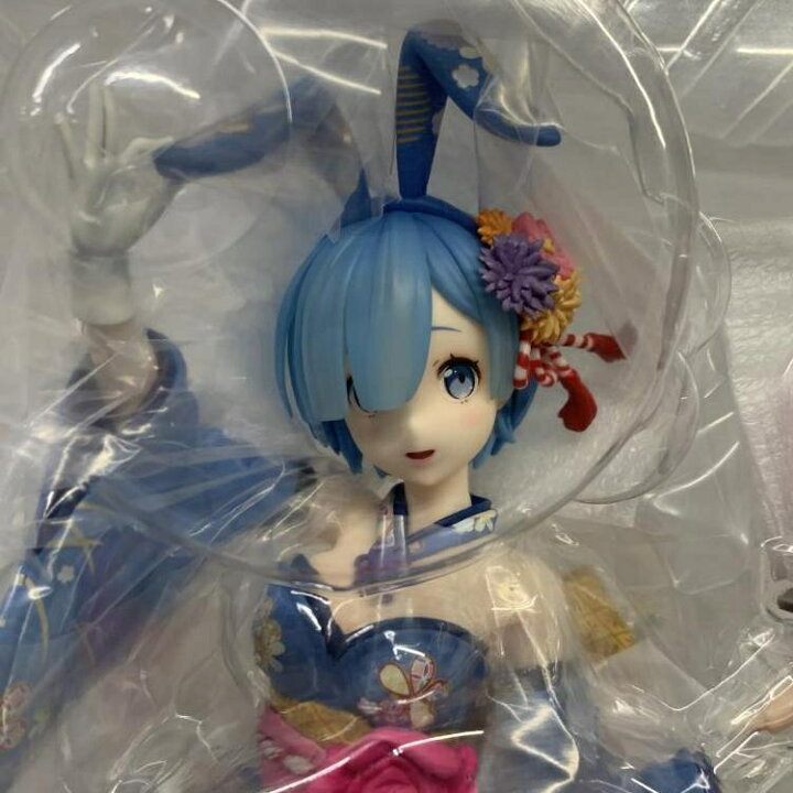 楽天市場】【中古】開封)フリュー レム 和バニー 1/7 Reｾﾞﾛ[91] : お宝創庫