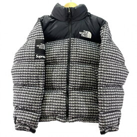 【中古】Supreme×THE NORTH FACE 21SS ヌプシダウンジャケット サイズS ブラック シュプリーム ザ ノースフェイス[19]