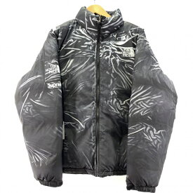 【中古】Supreme×THE NORTH FACE 23SS Trompe Loeil Printed Nuptse Jacket サイズM ND02300I シュプリーム ノースフェイス ヌプシ[19]