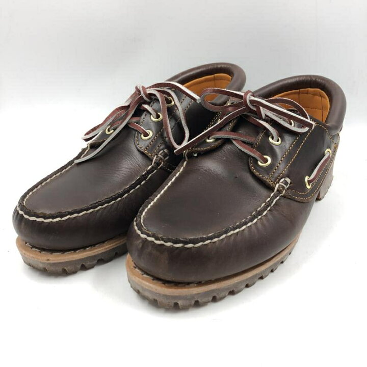 楽天市場】【中古】Timberland 3eye Classic デッキシューズ サイズ  