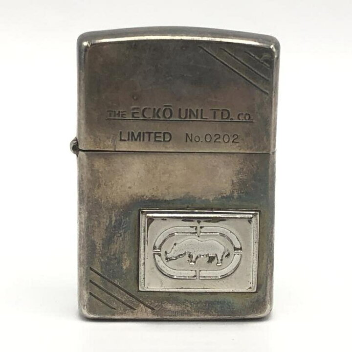 楽天市場】【中古】ZIPPO THE ECHO UNLTD シルバーカラー ジッポ[10 