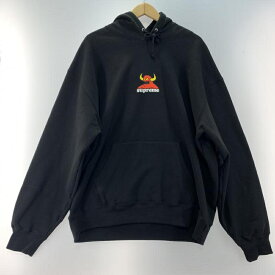 【中古】Supreme×Toy Machine 24SS Hooded Sweatshirt サイズXL ブラック シュプリーム トイマシーン[19]
