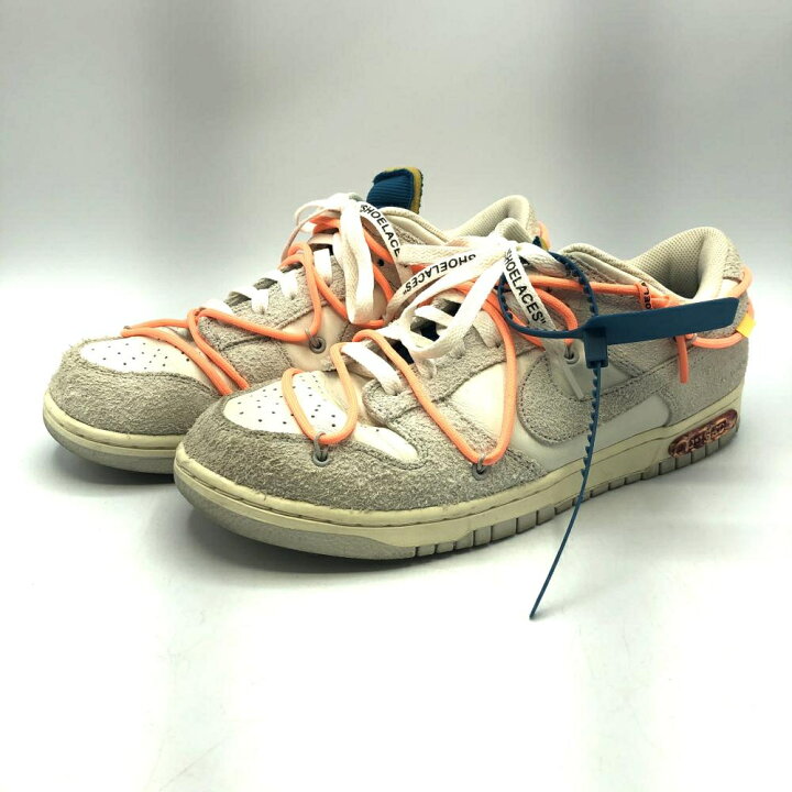 楽天市場】【中古】Off-White × Nike Dunk Low 1 OF 50  