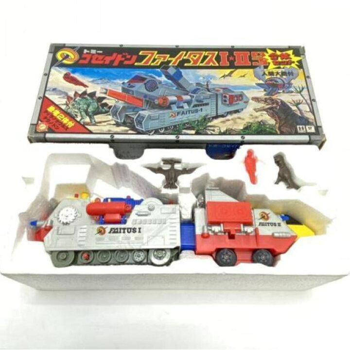 楽天市場】【中古】【開封】ファイタスI・II号合体セット 「恐竜戦隊 