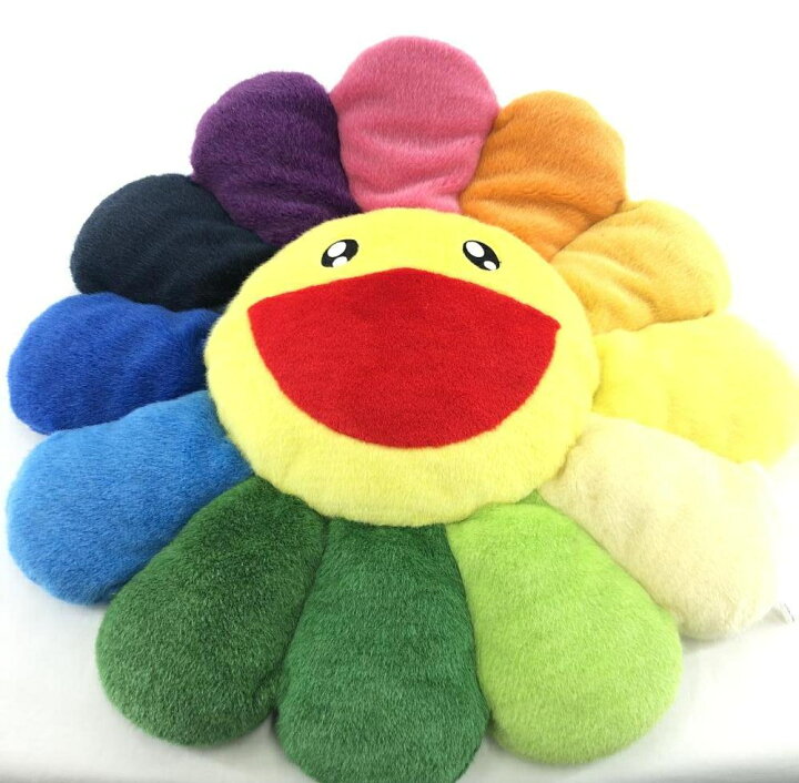 楽天市場】【中古】KAIKAIKIKI お花クッション 60cm TAKASHI MURAKAMI  