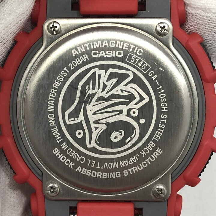 楽天市場】【中古】CASIO G-SHOCK GA-110SGH-4AJR 三国志 五虎将 黄忠  