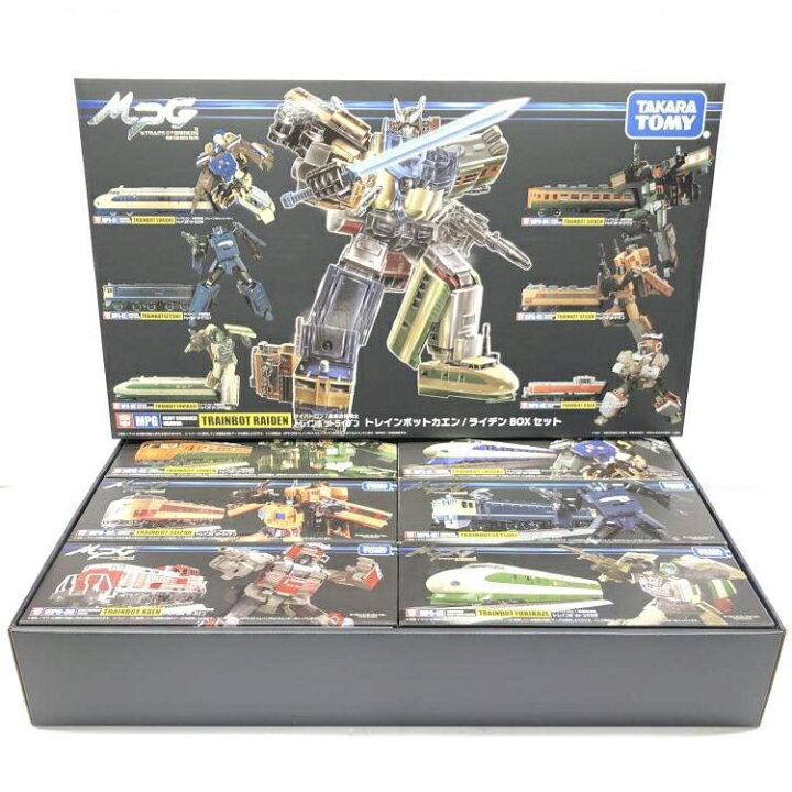楽天市場】【中古】トランスフォーマー トレインボットMPG-01～06 