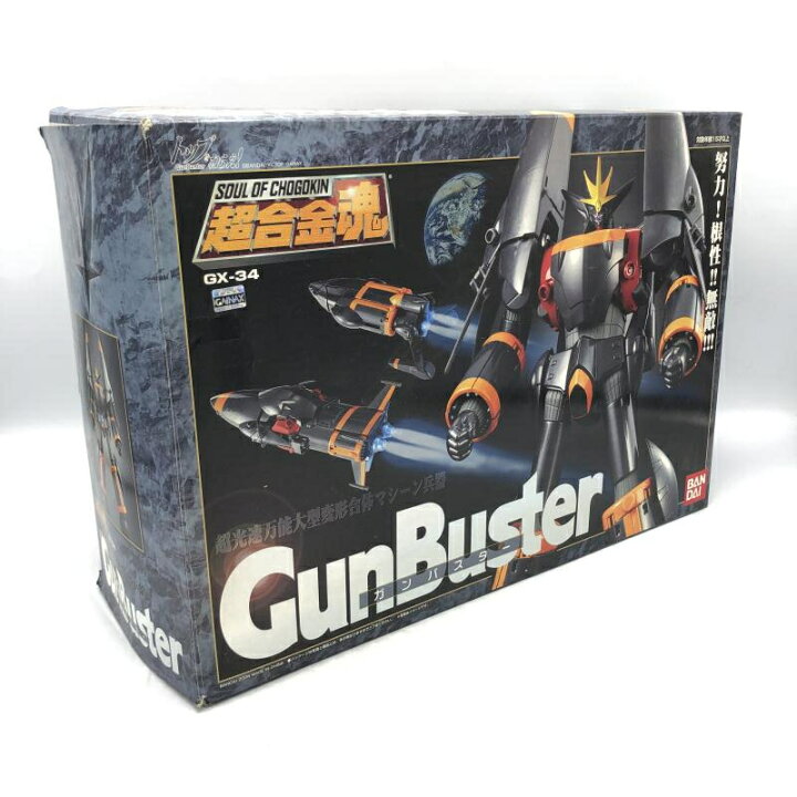 楽天市場】【中古】箱傷み・手首パーツ欠品)バンダイ 超合金魂 GX-34 