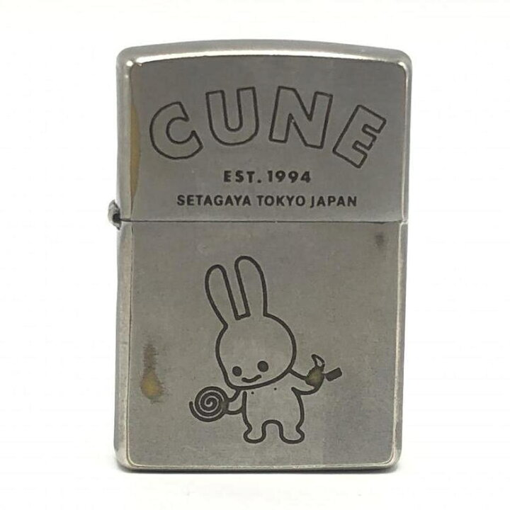 楽天市場】【中古】ZIPPO CUNE 蚊取り線香 ライター シルバー ジッポ 